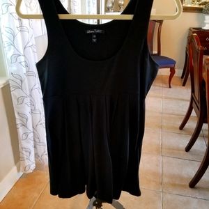 Sleeveless empire waist top